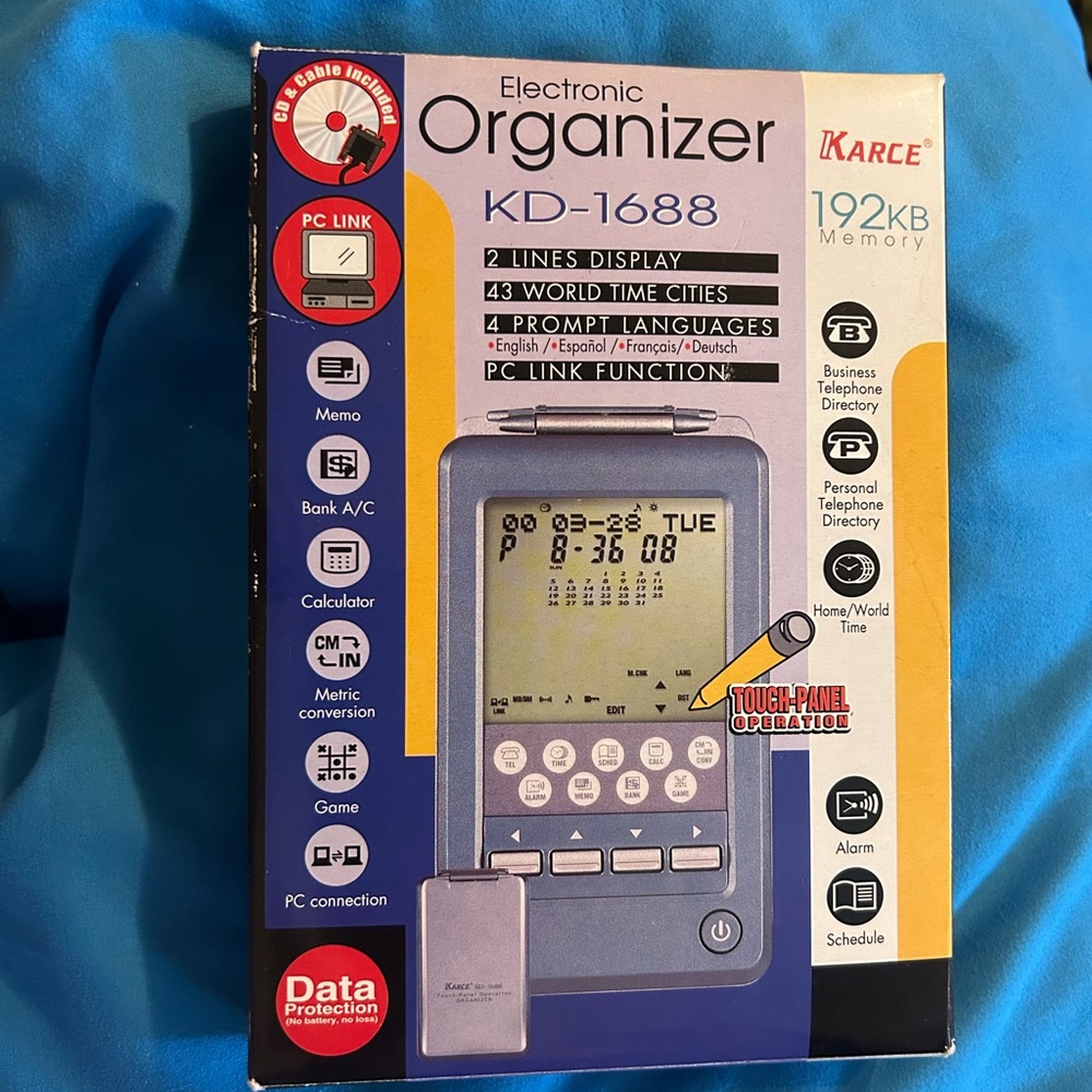 Karce Electronic Organizer KD-1688